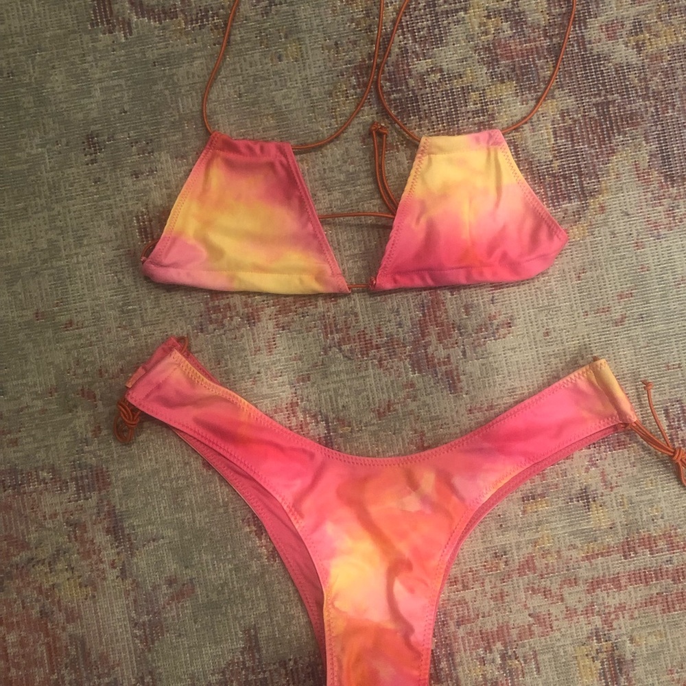 Tie dye swimsuit